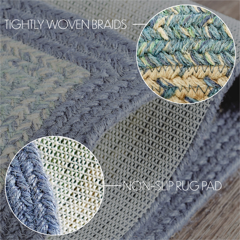 Jolie Jute Rug Rect w/ Pad 24x36