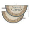 Kaila Happy Spring Jute Half Circle 19.5x36