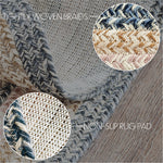 Kaila Jute Rug Oval w/ Pad 36x60