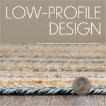 Kaila Jute Rug Oval w/ Pad 60x96