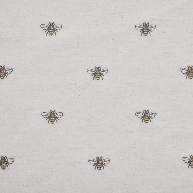 Embroidered Bee Runner 13x36