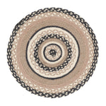 Sawyer Mill Charcoal Creme Jute Trivet 15