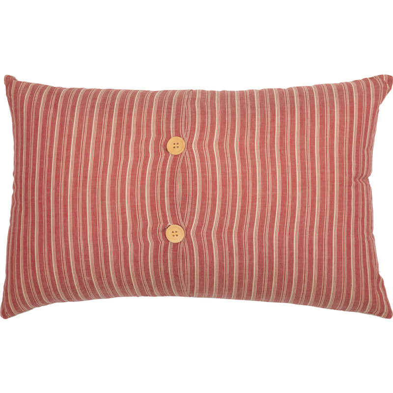 Sawyer Mill Red Farmhouse Pillow 14x22