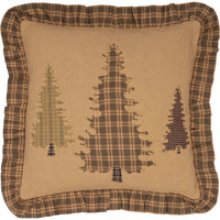 Cedar Ridge Tree Applique Pillow 18x18