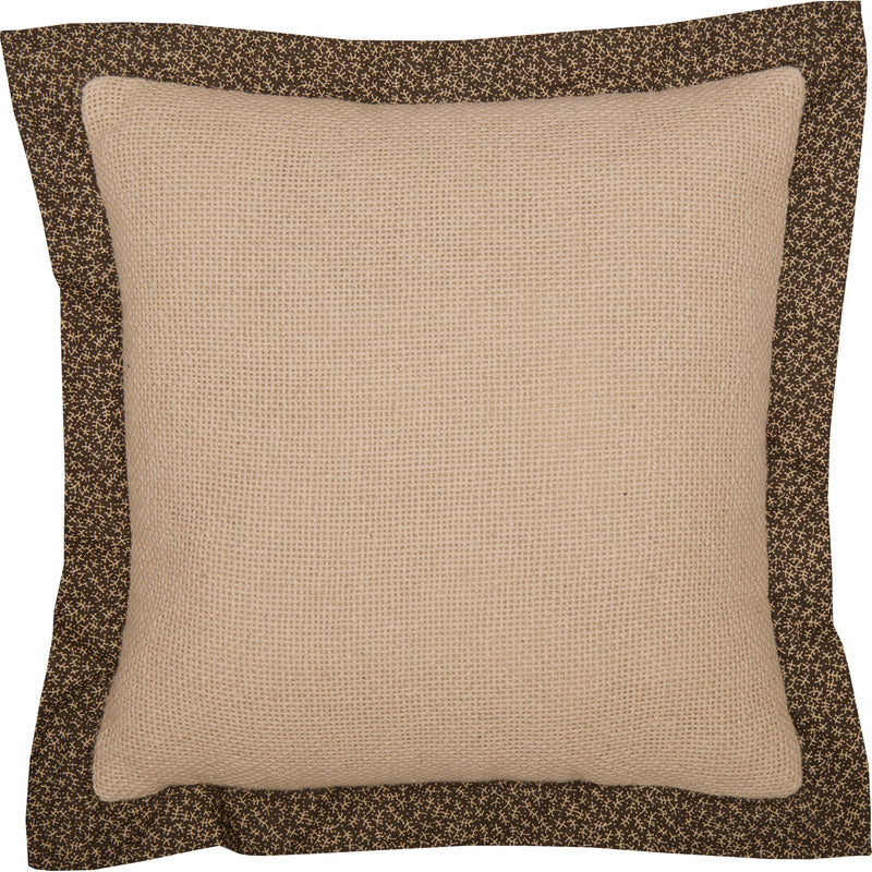 Ninepatch Star Quilted Pillow 12x12