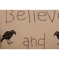 Kettle Grove Believe and Receive Pillow 12x12