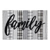 Sawyer Mill Black Family Pillow Cover 14x22