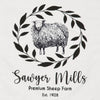 Sawyer Mill Black Sheep Pillow 18x18