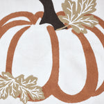 Wheat Plaid Pumpkin Pillow 18x18