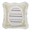 Easter Egg Applique Pillow 18x18