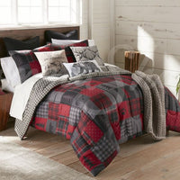 Red Forest Comforter Collection
