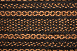 Black & Tan Stair Tread Rect Latex 8.5x27