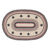 Colonial Star Jute Rug Oval 24x36