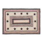 Colonial Star Jute Rug Rect w/ Pad 24x36