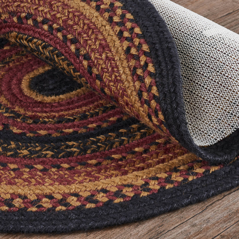 Heritage Farms Jute Rug Oval w/ Pad 24x36