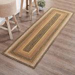 Kettle Grove Jute Rug/Runner Rect w/ Pad 24x78