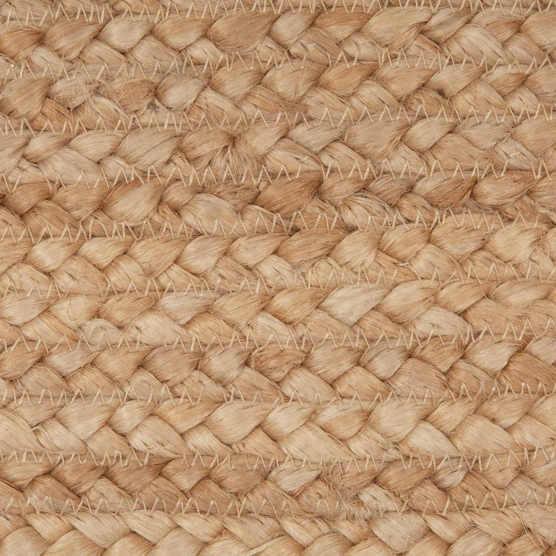 Natural Jute Rug Oval w/ Pad 20x30