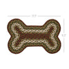 Tea Cabin Indoor/Outdoor Small Bone Rug 11.5x17.5