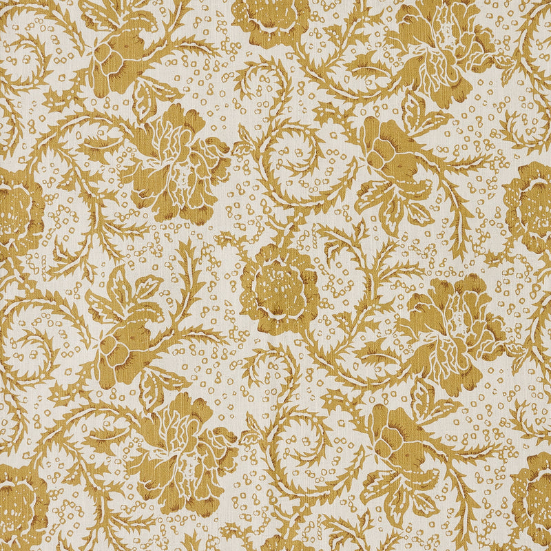Dorset Gold Floral Short Panel Set of 2 63x36