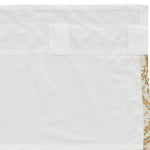 Dorset Gold Floral Valance 16x72