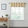 Dorset Gold Floral Valance 16x60