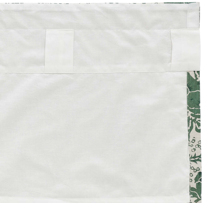 Dorset Green Floral Swag Set of 2 36x36x16