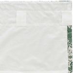 Dorset Green Floral Prairie Short Panel Set of 2 63x36x18