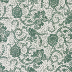 Dorset Green Floral Short Panel Set of 2 63x36
