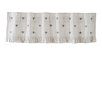 Embroidered Bee Valance 16x60