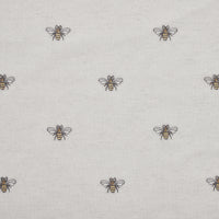 Embroidered Bee Valance 16x60