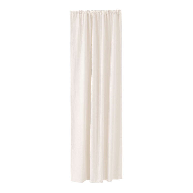Burlap Antique White Panel 96x50