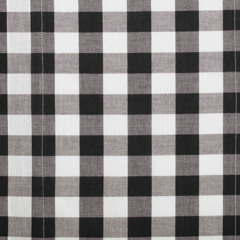 Annie Buffalo Black Check Panel 96x50