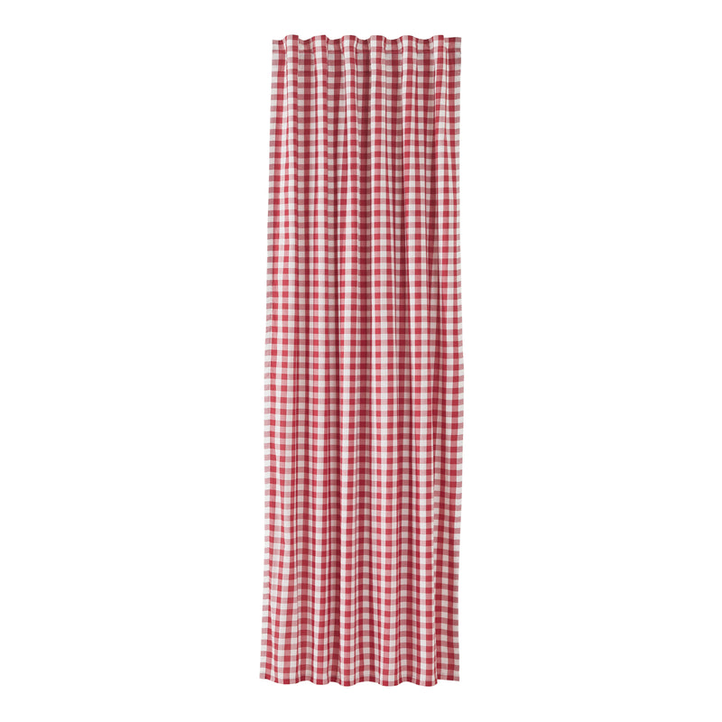 Annie Buffalo Red Check Panel 96x50