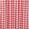 Annie Buffalo Red Check Ruffled Panel 96x50