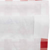 Annie Buffalo Red Check Ruffled Panel 96x50