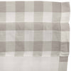 Annie Buffalo Grey Check Panel Set of 2 96x50