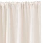 Burlap Antique White Panel Set of 2 96x50