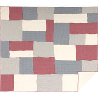 Hatteras Patch Luxury King Quilt 120Wx105L