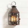 Barn Outdoor Wall Light in Solid Antique Copper - 3 Light