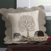Donna Sharp Bear Creek Rustic Lodge Quilted Collection Bear Pillow