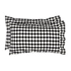 Annie Buffalo Black Check Standard Pillow Case Set of 2 21x30