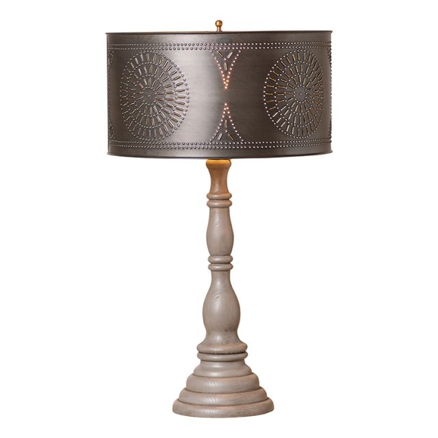 Davenport Lamp in Earl Gray with Shade