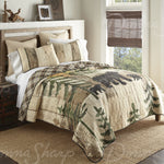Each set includes one quilt and two shams.