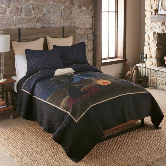 Donna Sharp Bear Campfire Side View Bed 
