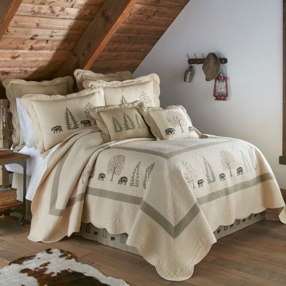 Donna Sharp Bear Creek Rustic Lodge Quilted Collection