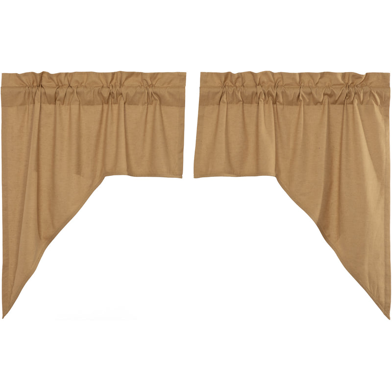 Simple Life Flax Khaki Swag Set of 2 36x36x16