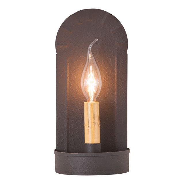 Fireplace Sconce in Textured Black