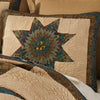 Donna Sharp Forest Star Rustic Primitive Quilted Collection Sham