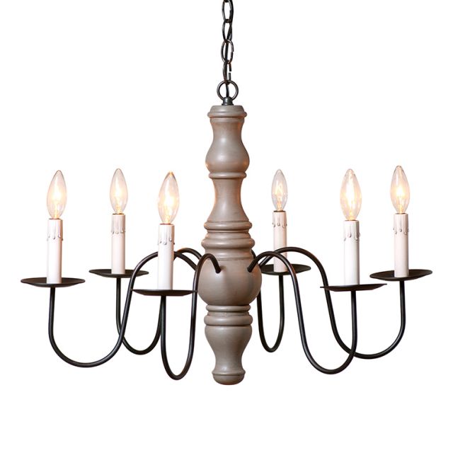 Gettysburg Chandelier in Earl Gray