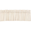 Simple Life Flax Natural Valance 16x60
